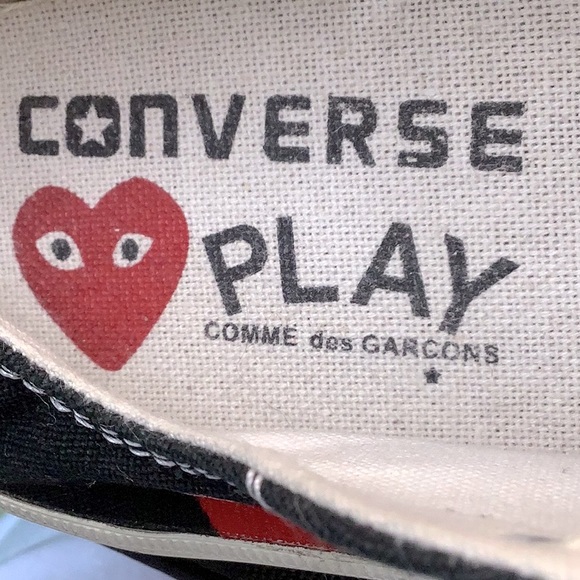 PLAY  Comme dos Garçons Collaboration by Converse All star by Chuck Tailor com - Picture 9 of 9